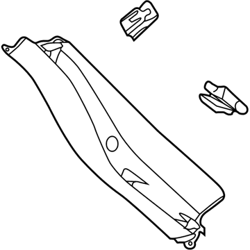 Ford F1EZ-5842907-AC Side Trim Panel