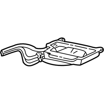 Mercury F6DZ-9D653-BA Vapor Canister