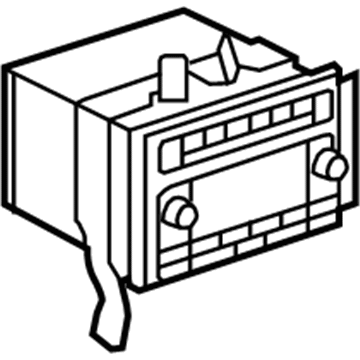 Lincoln 7H6Z-18806-A Radio With Navigation