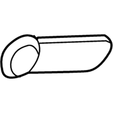 Ford 6L2Z-78224A34-AAJ Handle Bezel