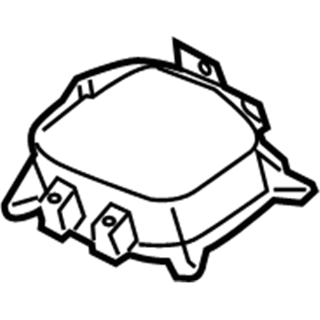 Ford DG1Z-54020C16-A Air Duct, Passenger Side