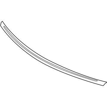 2012 Lincoln MKS Spoiler - AA5Z-5444210-BA