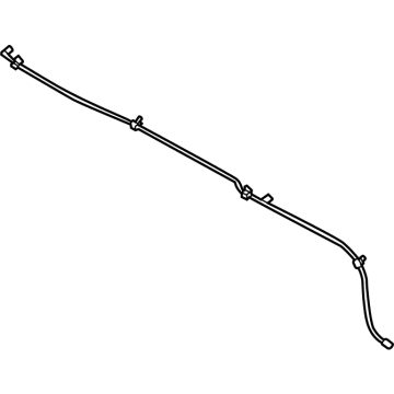 Ford LJ8Z-17A605-J Washer Hose