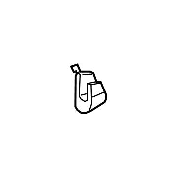 Ford PR3Z-63610C07-AA Seat Belt Guide, Driver Side