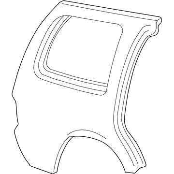 Ford YC3Z-7827840-AA Quarter Panel