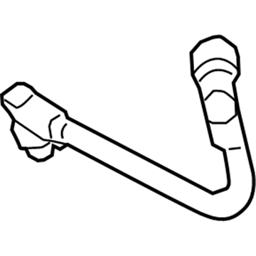 Ford Police Interceptor Utility Crankcase Breather Hose - JL3Z-6A664-A