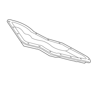 Mercury 4F1Z-7A194-BA Transmission Pan