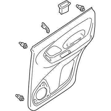 Ford 3L8Z-7827406-CAD Door Trim Panel