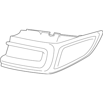 Lincoln Continental Back Up Light - GD9Z-13404-J