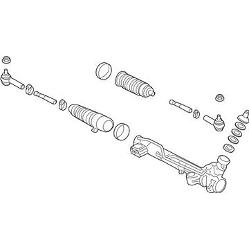 2008 Lincoln Mark LT Rack And Pinion - 8L3Z-3504-ARM