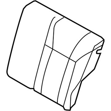 Ford Fiesta Seat Cover - F2BZ-5466601-FB