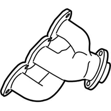 Ford 5R3Z-9431-BA Exhaust Manifold, Driver Side