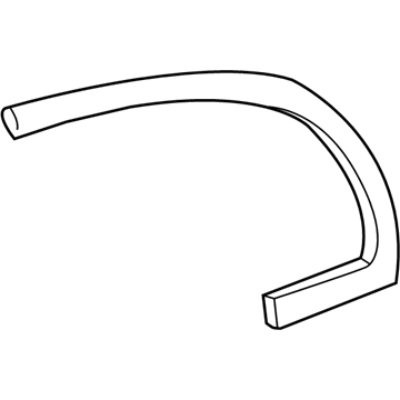 Lincoln Town Car Door Moldings - 3W1Z-54255A61-AA