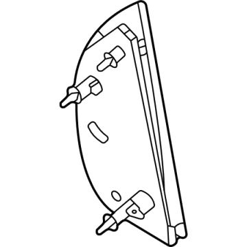 Ford 2C2Z-15214A62-AAA Filler Panel, Passenger Side