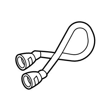 Lincoln K2GZ-6A664-D EGR Tube