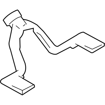 Ford 5F9Z-18C420-AA Floor Duct