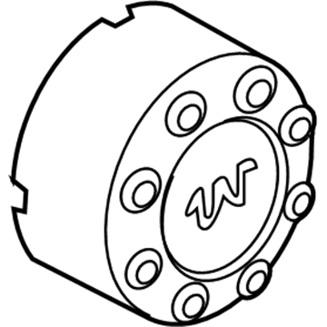 Ford 7C3Z-1130-D Wheel Cap, Rear