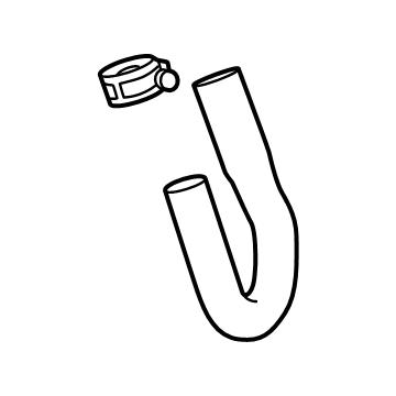 Ford Oil Cooler Hose - LC3Z-18N345-A