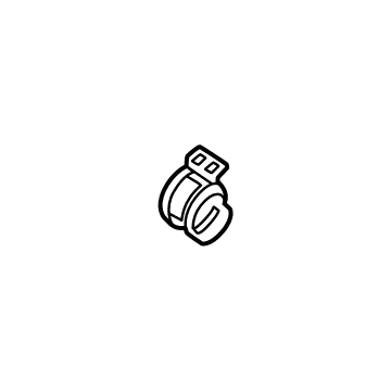 Ford -W527383-S444 Reservoir Hose Clamp