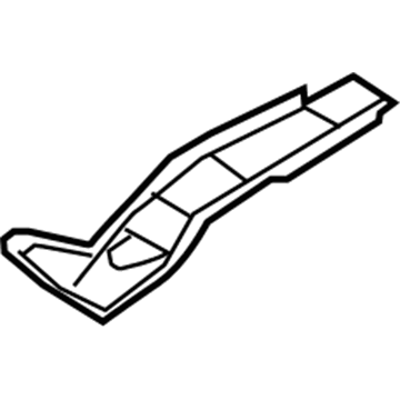 Ford 7T4Z-7810457-A Side Extension, Rear Upper Driver Side