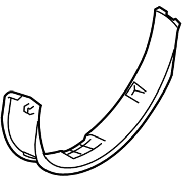 Ford BC3Z-8146-K Fan Shroud, Lower