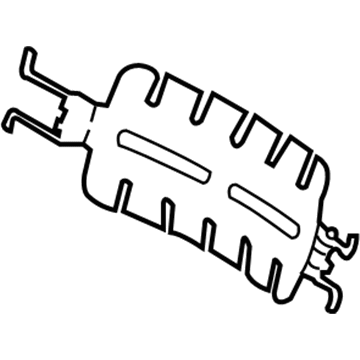 Mercury 6E5Z-5464842-B Seat Back Pad Support