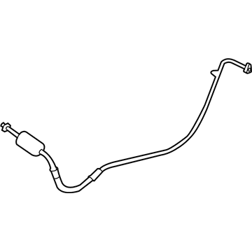 Ford 7R3Z-19972-A Inlet Hose