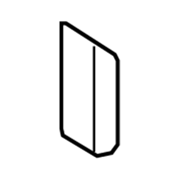 Ford BK3Z-6129396-FA Corner Molding, Rear Passenger Side
