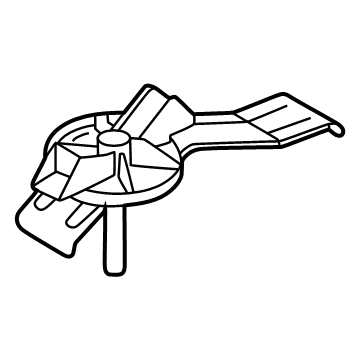 Ford PC3Z-17091-C Tool Kit Retainer