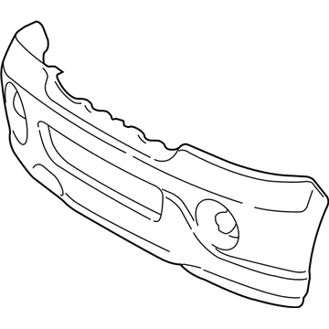 Lincoln Navigator Bumper - 2L7Z-17D957-EAA