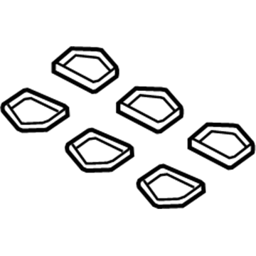 Ford 7T4Z-9439-E Intake Manifold Gasket, Lower