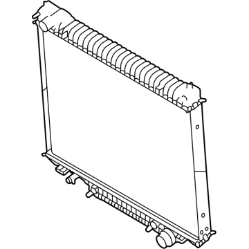 Ford E-350 Super Duty Radiator - HC2Z-8005-A