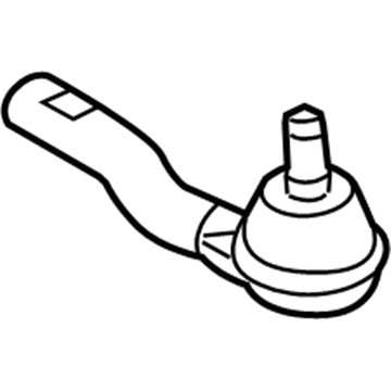 Ford AE5Z-3A130-C Outer Tie Rod, Passenger Side