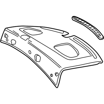 Lincoln 3W4Z-5446668-AAA Package Tray