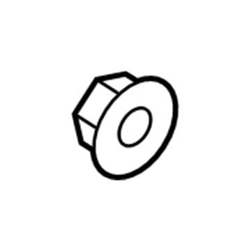 Mercury -W712435-S439 Axle Nut