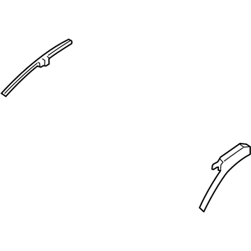 Ford 5F9Z-7451186-AA Roof Rail, Passenger Side