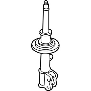 Mercury Shock Absorber - 6L8Z-18124-BA