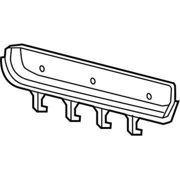 Lincoln 5L3Z-17B968-AA Bumper Grille