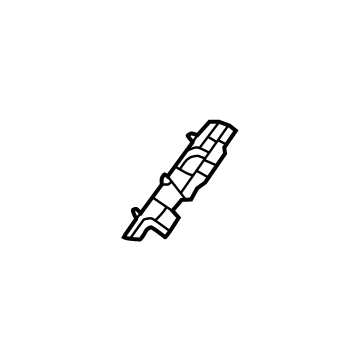 Ford M2DZ-78026A32-A Windshield Pillar Trim Bracket