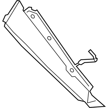 Ford LJ6Z-78406A76-A Pinch Sensor, Rear Passenger Side