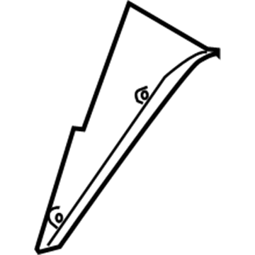 Ford 8S4Z-5445518-AA Front Trim