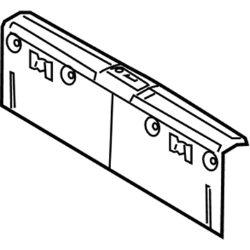 Ford 8S4Z-5440374-AB Rear Panel Trim