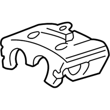Ford YC3Z-2553-AA Caliper, Driver Side