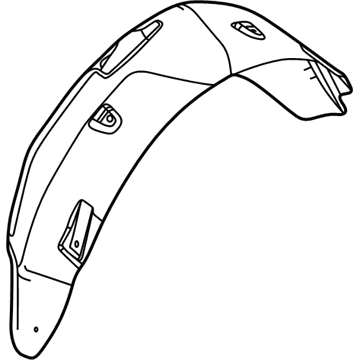 Ford AR3Z-63278B50-A Splash Shield