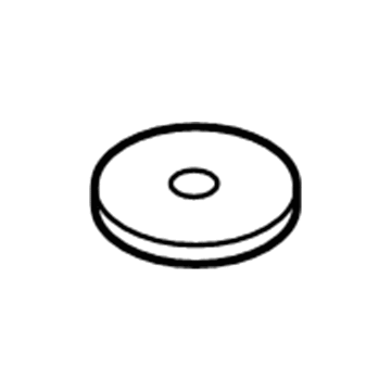 Ford YL8Z-6B072-AA Engine Support Upper Plate