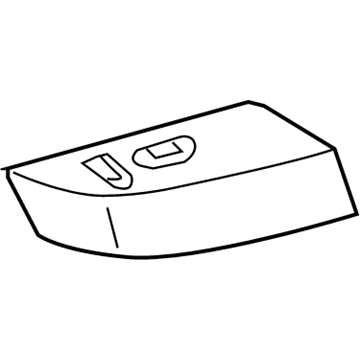 Ford 5C5Z-14525-AAB Switch Bezel, Camel, Driver Side