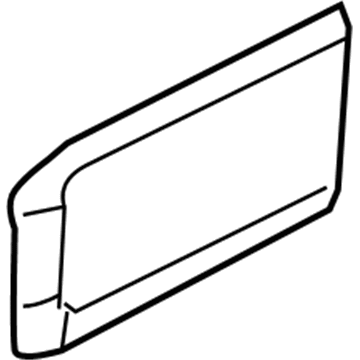 Ford 4C5Z-7820105-AAD Map Pocket, Driver Side