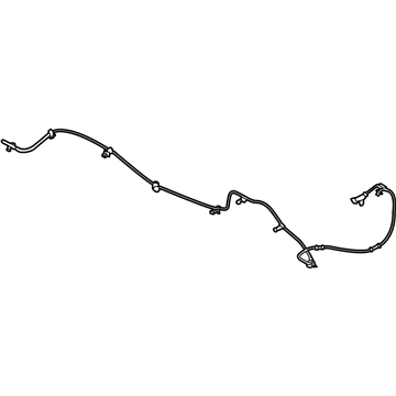Ford HL3Z-2C190-A ABS Sensor, Rear Passenger Side