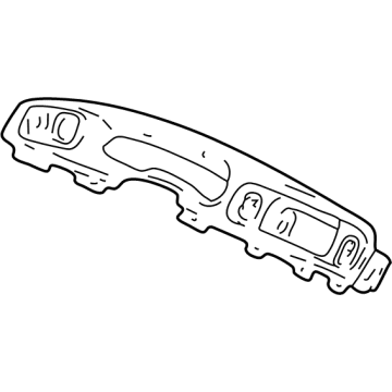 Mercury F7MZ54044D70AAC Cluster Panel