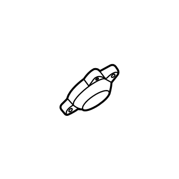 Ford LK4Z-9N496-A Catalytic Converter Adapter, Passenger Side